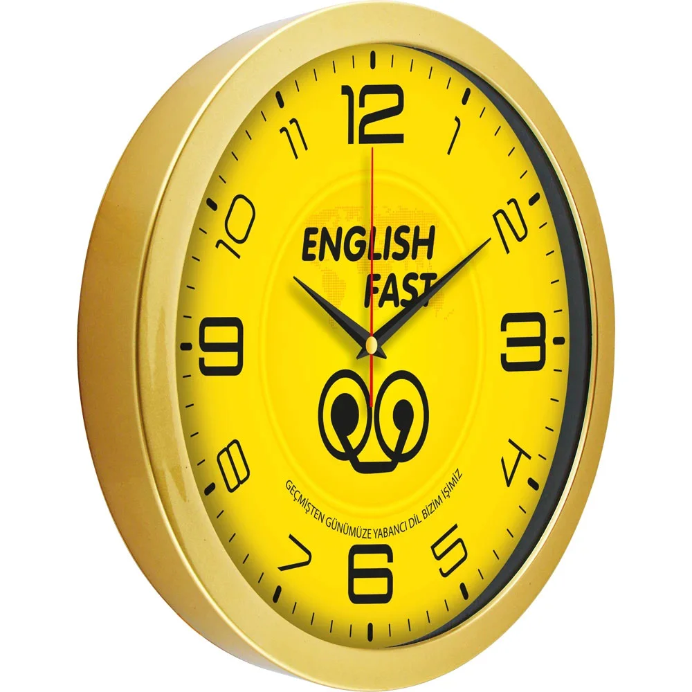 ADS-575-A Metalize Duvar Saati