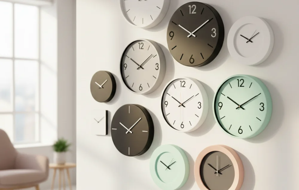 Plastik Duvar Saatleri